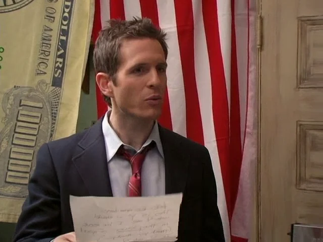 Still from The Gang Runs for Office