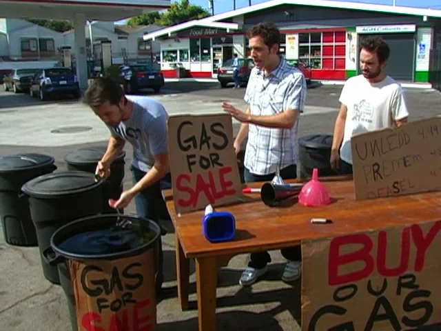Still from The Gang Solves the Gas Crisis