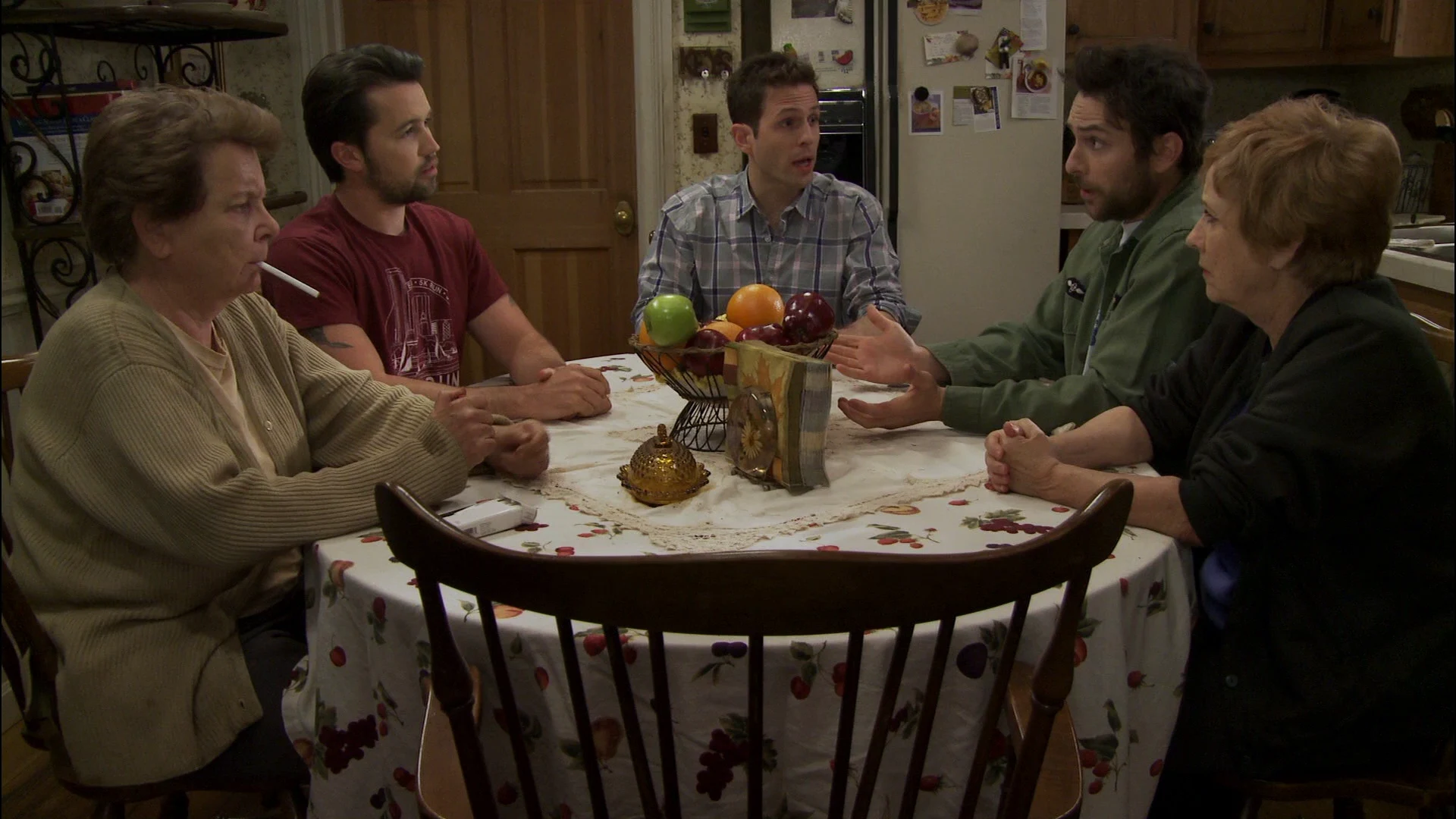 Still from Mac's Mom Burns Her House Down