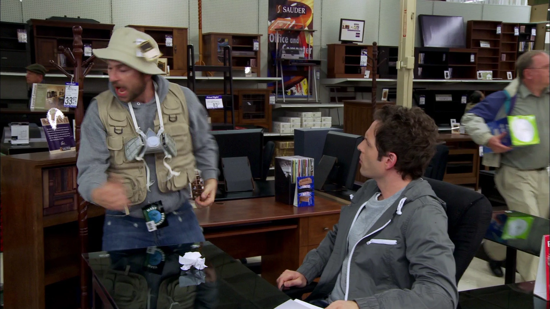Still from The Storm of the Century