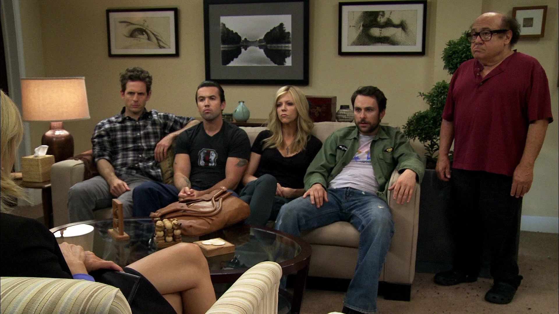 Still from The Gang Gets Analyzed