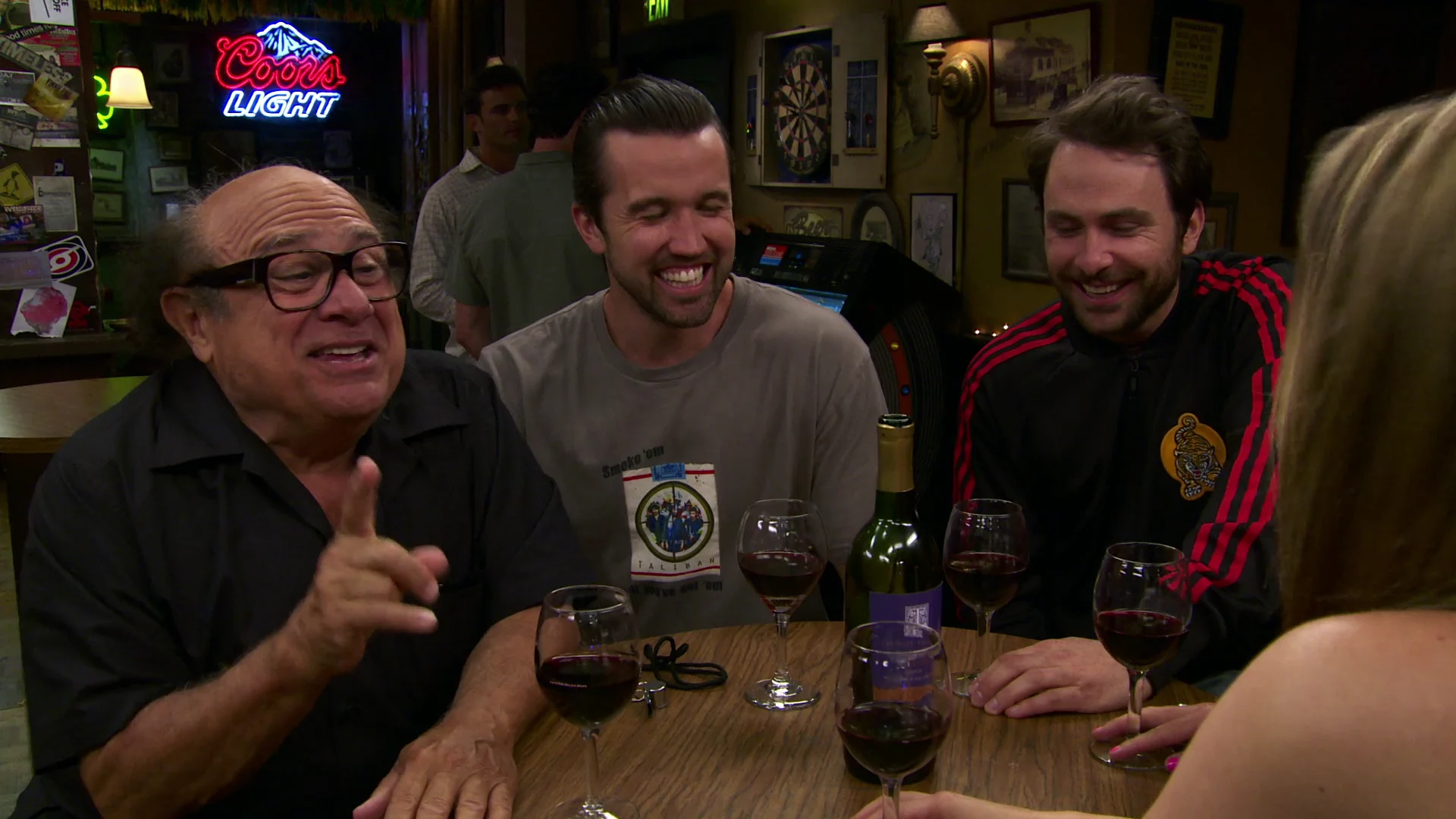 Still from The Gang Group Dates