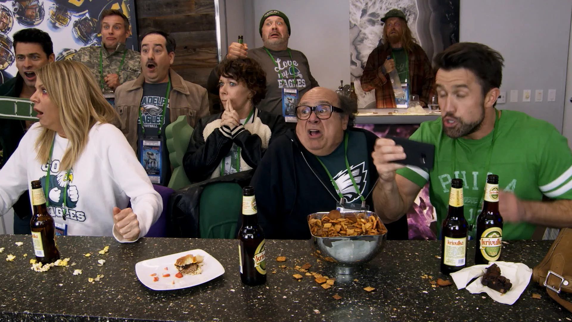 Still from The Gang Wins the Big Game