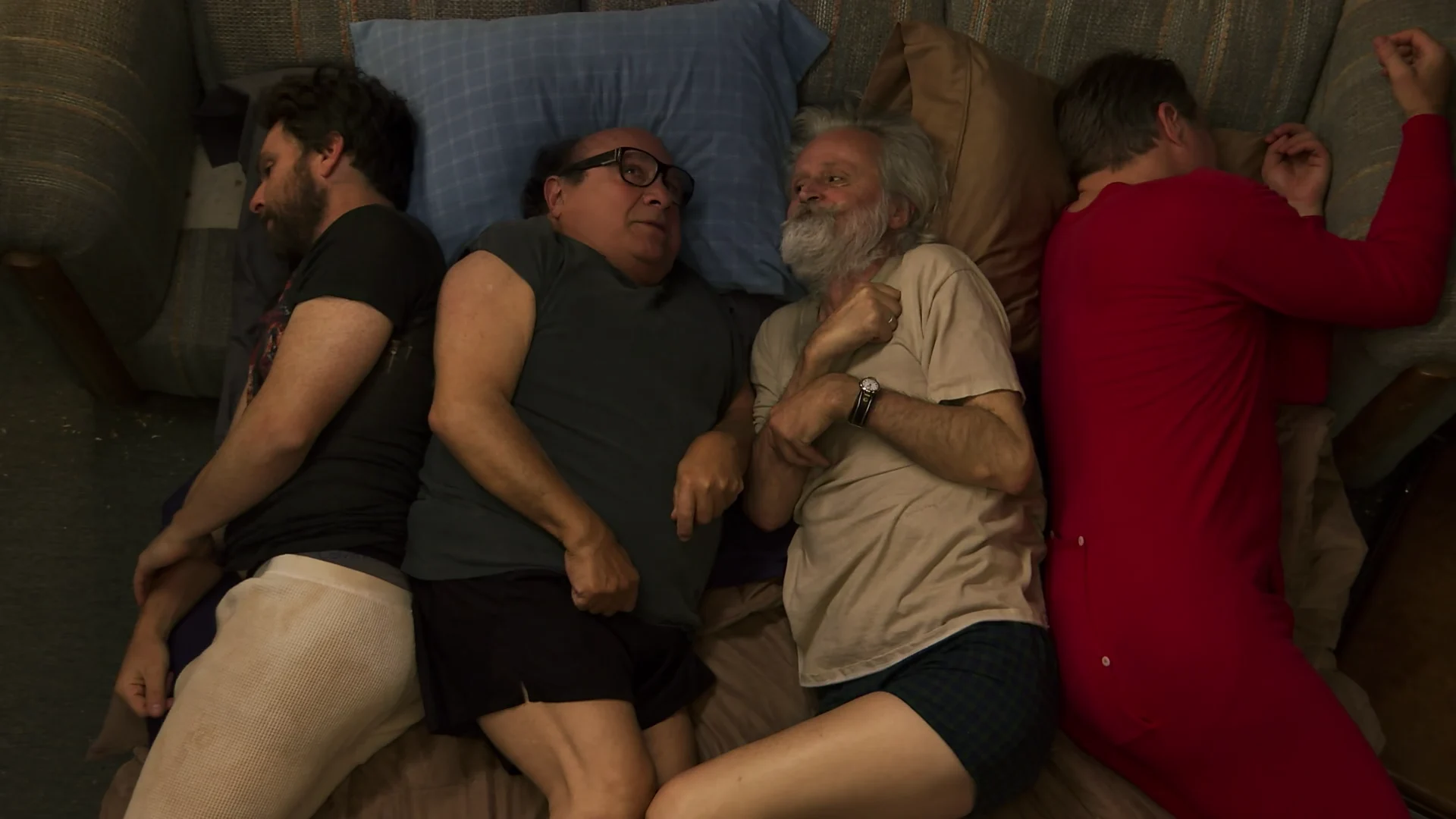 Still from The Gang Gets Romantic