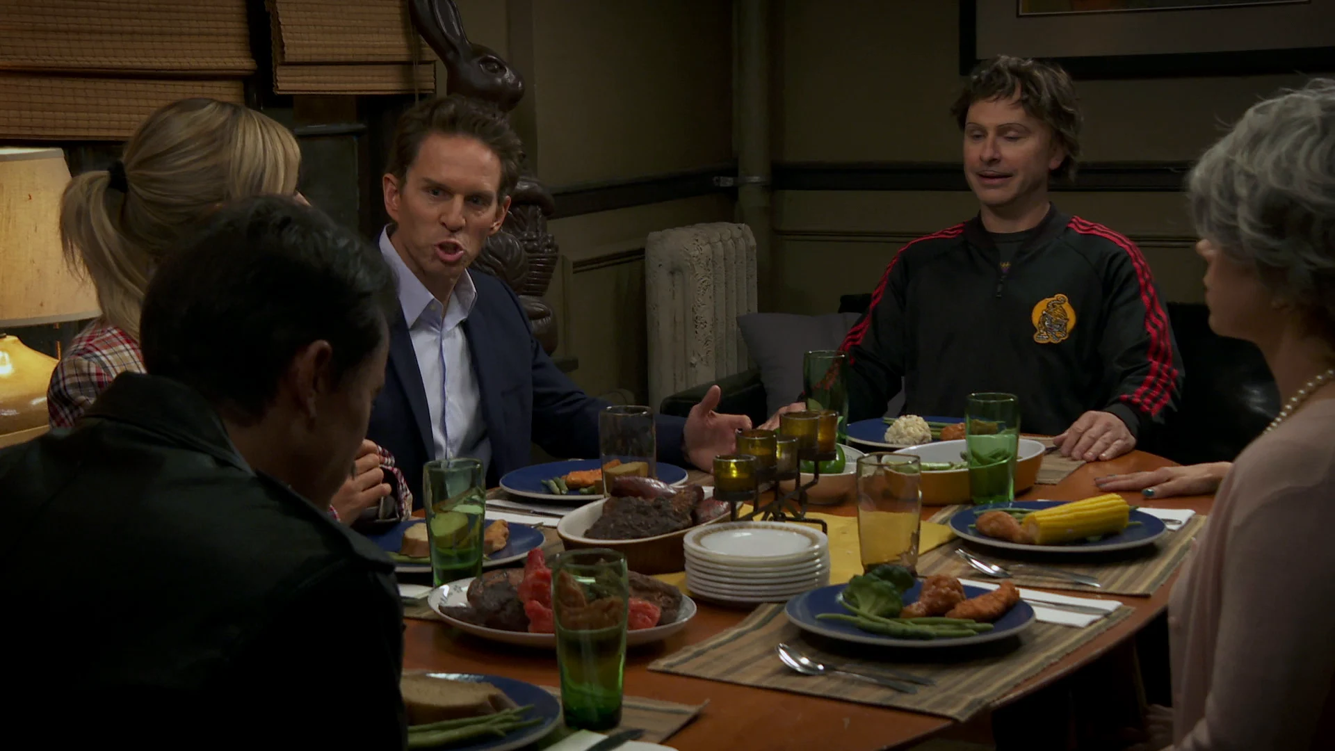 Still from The Gang Gets Ready for Prime Time