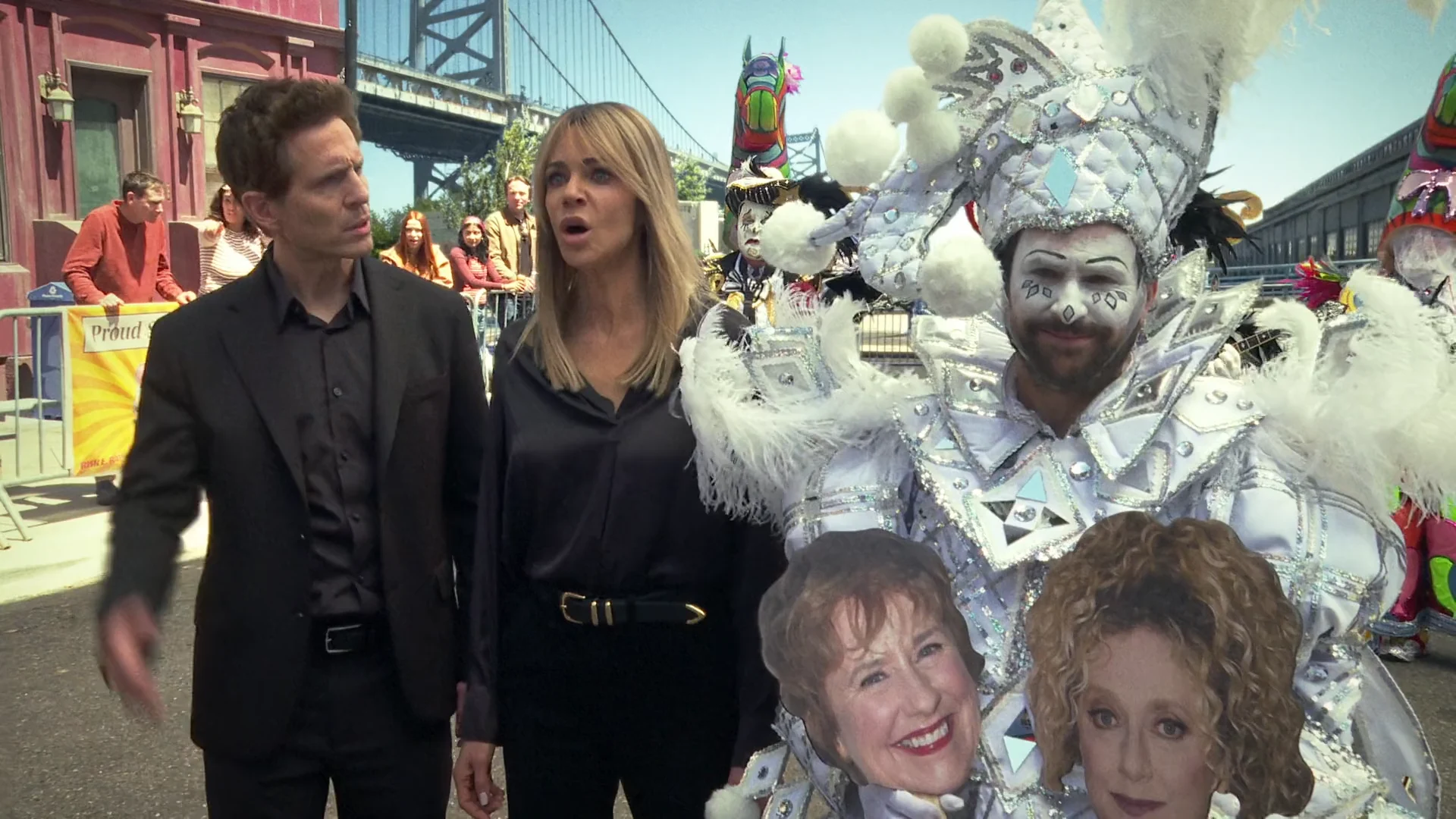 Still from Dennis and Dee Don't Get Rich