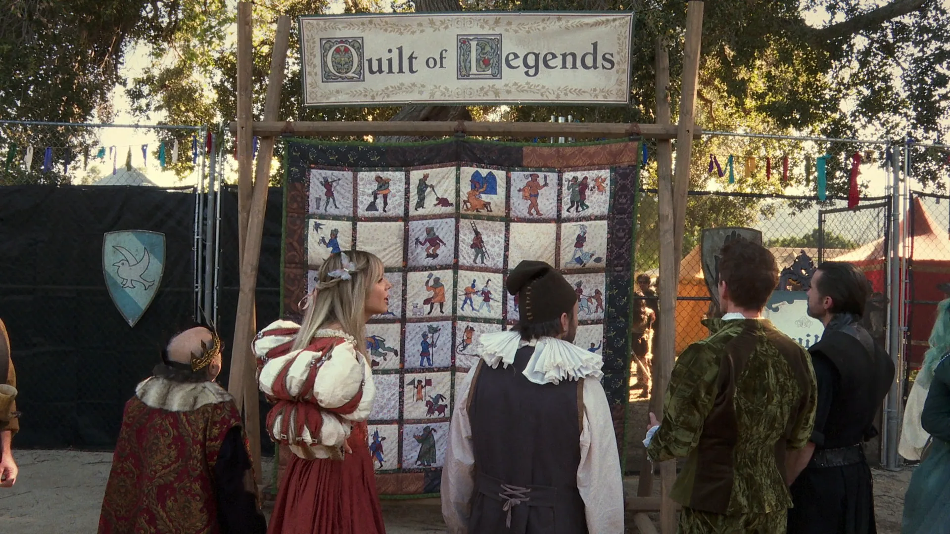 Still from The Gang Goes to the Ren Faire